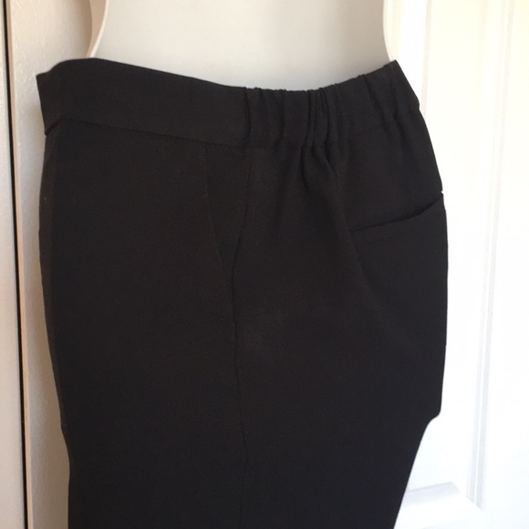 Banana Republic Black Ankle Dress Pants - Picture 3 of 8